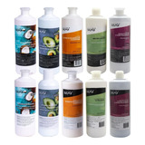 Combo X10 Shampoo Y Acond Kerat Coco, Neutro,uva Acd 1lt Mav