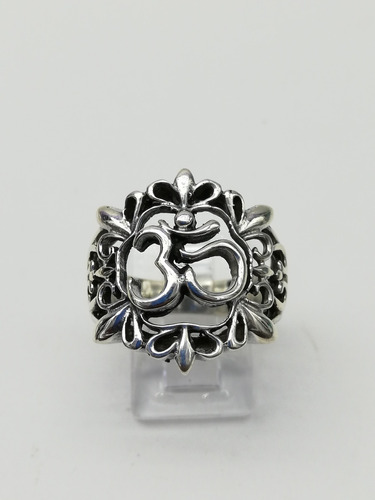 Anillo De Om Plata Ley .925