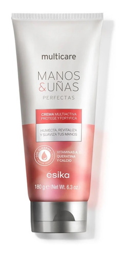 Crema Para Manos Y Uñas Multiactiva Esika Multicare