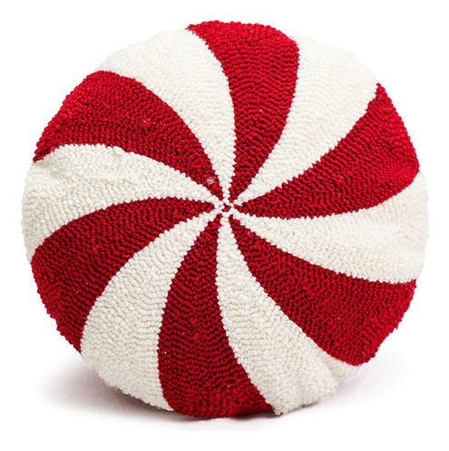 Colcha Para Bastones De Caramelos Navideños K Pillow S P [u]