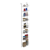 Metal Blanco Ajustable Organizador Alacena 8 Niveles P Pared