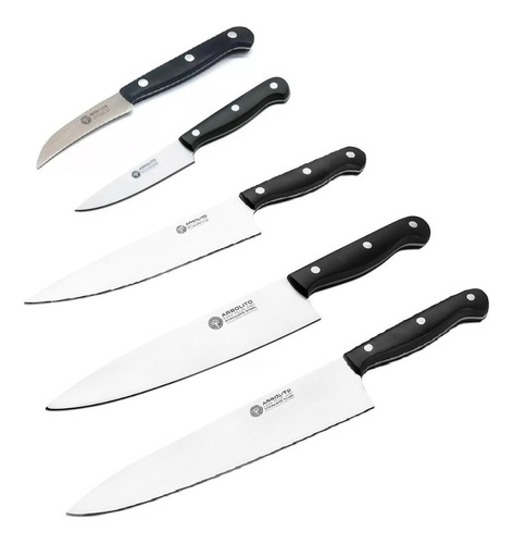 Set Cuchillos Chef Boker Arbolito - 5 Elementos