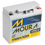 Bateria Selada Para Nobreak 12v 18ah, Modelo 12mva-18  Moura