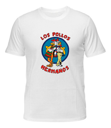 Remera Algodón Los Pollos Hermanos Serie Breaking Bad