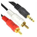 Cable Rca 2x1 Plug Stereo 1,5 Metros