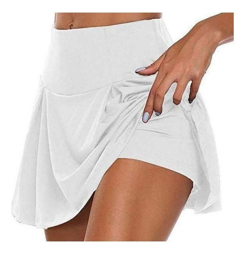 Falda Pantalón Deportiva De Fitness Corto Tenis Ropa Mujer1