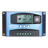 Solar Mppt Dual Usb Screen Lcd Smart Mppt 5v/2