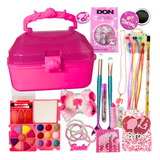 Kit Maleta M Com Maquiagens Blush Pincéis Sereia !!!