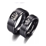 Anillos Para Parejas King Y Queen  Rey Reina Primera Promesa