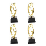 Set De 4 Trofeos Deportivos, Trofeos De Fútbol, Música Para