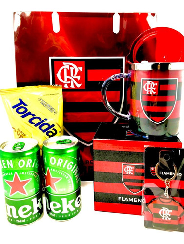 Caneca Flamengo Presente Futebol Produto Oficial Licenciado