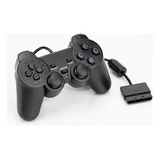 Controle Compativel Para P2 Dualshock Com Fio E Analógico