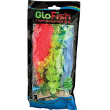 Glofish Decoración De Acuario Para Plantas, Multicolor, 3 Un