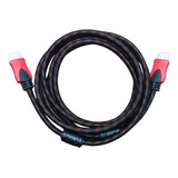 Cable Hdmi Fullhd 1080p 3 Metros, Laptop, Blue-ray, Juegos