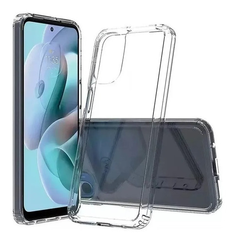 Funda Transparente Para Moto G31 G41 G51 G71 G200 + Glass 9h