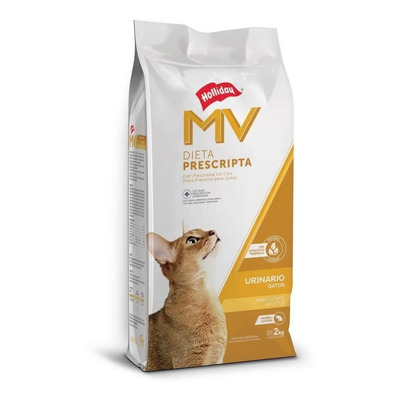 Alimento Seco MV Dieta Prescripta Urinario para Gato Adulto Sabor Mix 2kg | MercadoLibre