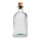 Botella Nakpunar Claro Reciclado De Vidrio Con Corcho 8 Oz (