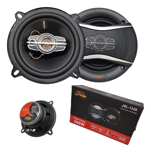 Parlantes Para Carro Jdl 5 Pulgadas 300w 13cm 3 Vías