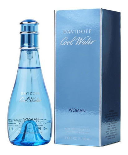 Perfume Cool Water Woman 100ml Davidoff Importado Original