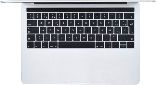 Funda Cubre Teclado Español Para Macbook Pro Touchbar 13 15