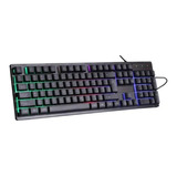  Teclado Multimedia Iluminacion Rgb Gamer Scorplus Switch 