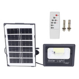 Lampara Led Con Panel Solar De 60w- Recargable 