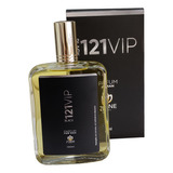 Perfume Masculino Zyone 121 Vip Black 100ml Alta Fixação Edp Parfum