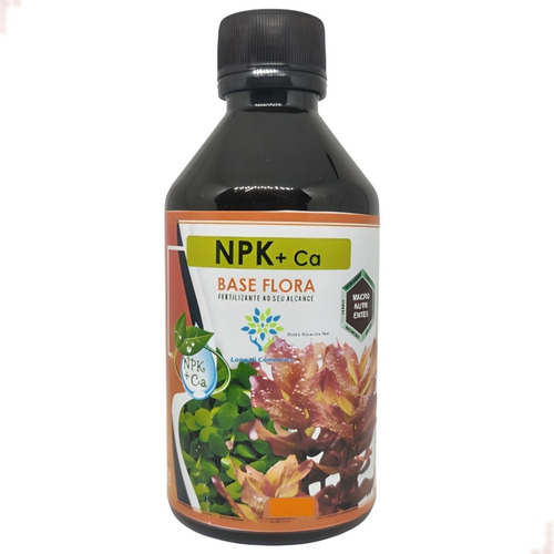 Npk + Ca Fertilizante Líquido Para Aquários 125ml Base Flora