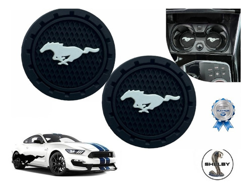 Par Porta Vasos De Auto Universal Mustang Shelby 2015 A 2024