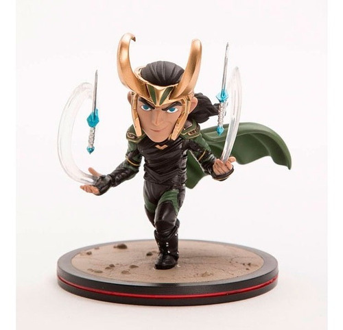 Figura Diorama Loki Disney Qfig Original Envio Rapido