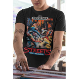 Camiseta Gamer Video Juego Clasico Streets Of Rage N1