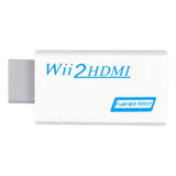 Adaptador Conversor De Escalado Para Wii A Hdmi 720p/1080p