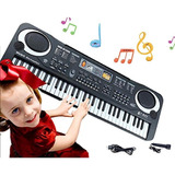 Teclado Piano Para Niños, 61 Teclas, Piano Digital Electróni
