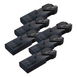 Pack X6 Pendrives Kingston 64gb Exodia Onyx Somos Mayoristas