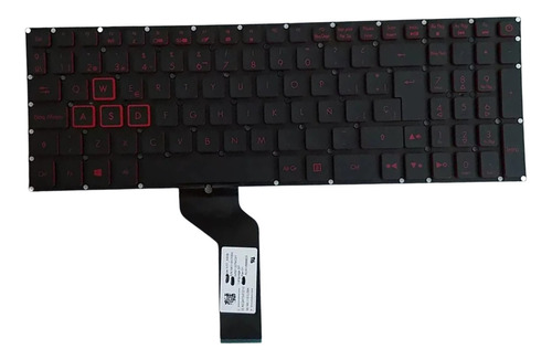 Teclado Compatible Con Acer Nitro 5 An515-53 Español Nuevo