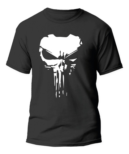 Polera Estampada The Punisher Ambos Lados