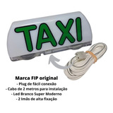 Luminoso Para Teto De Taxi Retangular Com 2 Base De Imã Fip