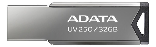 Memoria Usb Adata Uv250 Auv250-32g-rbk 32gb 2.0 Plateado