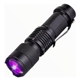 Mini Lámpara Táctica 1200 Lumens Luz Led Uv Zoom Dt166