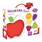 Rompezabezas Siluetas Puzzle Didactico Infantil 3023 Antex