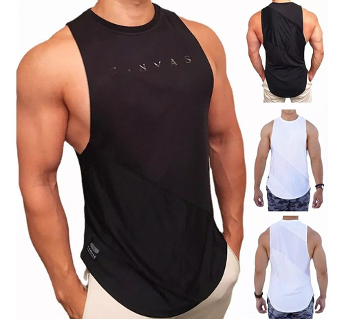 Playera Tank Sin Mangas Hombre Gym Top