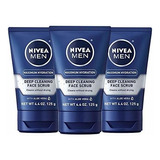 Exfoliante - Nivea Men Máxima Hidratación Profunda Limpi