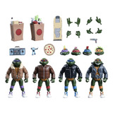 Action Figure Tartarugas Ninjas Pack Tmnt Punk Boneco Neca 