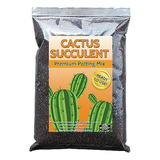 Mezcla De Tierra Natural Para Cactus Y Suculentas (4 Cuartos