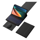 Funda+teclado Iluminado+ratón Para Galaxy Tab S7 Fe 12.4inch