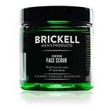 Renovando Exfoliante Facial Brickell Para Hombres, Naturales