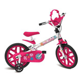 Bicicleta Infantil Aro 16 Sweet Flower Pro Bandeirante