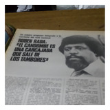 Revista Clarin N° 13361 Año 1983 Ruben Rada Candombe Uruguay