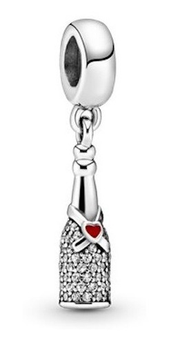 Pandora Charm Colgante Botella Vino Burbujeante Original !!!