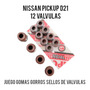 Juego Gorro Gomas Sello Valvula Nissan Pickup D21 12 Valv NISSAN Pick-Up